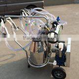 Cow Portable Milking Machine With Single-barrel and Double-barrel thumbnail-1