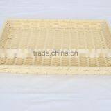 PE Rattan Woven Supermarket Kitchen Storage Food Basket Fruit Storage Equipment thumbnail-5