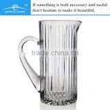 Clear Tall Water Glass Beer Pitcher Ice Holder thumbnail-1