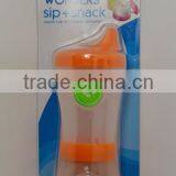 Baby Sip Snack Sippie Cup Detachable Food Snack Container Keeper BPA Free 9 Oz thumbnail-2