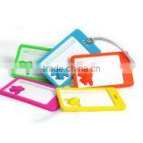 Samples Free Factory Supply Cheap Custom Plastic Rubber Silicone or Eco-friendly Pvc Luggage Tag thumbnail-4