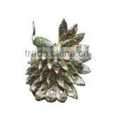 Polyresin Handpainted Resin Beacutiful Statue Peacock thumbnail-4