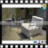 Clear Acrylic Sofa Chair With Cushion,PMMA Sofa Furniture Set From China Manufacturer thumbnail-2