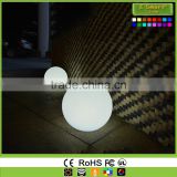 Waterproof pool color changing light ball,dimmable RGB led ball outdoor rechargeable
