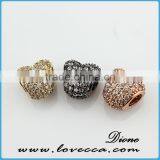 DIY Jewelry Factory Price Crystal Pave Bead thumbnail-1