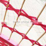 High Quality Customized Hotel Decorative Colorful Paper Rope Knitted Mini Folding Screen Room Divider thumbnail-4