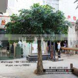 LXY072302 China wholesale garden decoration ornamental foliage plants artificial banyan ficus tree