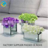 Square Glass Floor Vase Wholesale for Homedecoration thumbnail-6