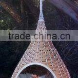 Rattan Swing Hanging Basket thumbnail-1