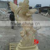 Large Marble Lover Angel Statues for Sale thumbnail-4