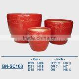 Vietnamese Ceramic Glazed Indoor Pot/ Indoor Planter BN-SC168 thumbnail-1