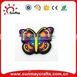 Wholesale Custom Pvc Rubber Yellow Butterfly Fridge Magnet for Sale thumbnail-5