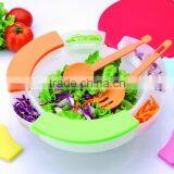 PLASTIC SALAD BOWL thumbnail-1