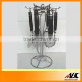 2015 Hot Selling Stainless Steel Cheese Knife With Wooden Handle thumbnail-6