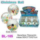 80mm Christmas Plastic Balls thumbnail-1