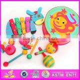 Hot Sale High Quality Wooden Drum, Wooden Musical Instruments Wooden Drum, Fashion Style Musical Wooden Drum W07A060 thumbnail-6