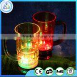 LFGB Plastic Glow in the Dark Cup With Handle thumbnail-2