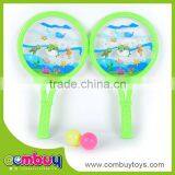 New Design Children Outdoor Sport Set Cartoon Plastic Beach Ball Racket thumbnail-1