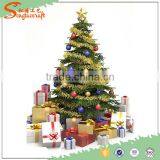 2016 Green Metal Lighted Christmas Trees Lighted Decorative Indoor Tree thumbnail-6
