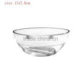 Nice -looking Pretty Useful Certification Unique Microwave and Dishwasher Safe Glass Soup Bowl for Desert Salad thumbnail-2