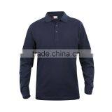 High Quality Long Sleeved Casual Men Polo Shirts OEM ODM Offered thumbnail-6