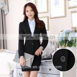 2016 Ladies Two Pieces Long Sleeve Blazer and Skirt Set Women Office Business Suit thumbnail-4