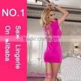 Sunspice Hot Sale Lingerie Manufacturer Quality Sexy Hot Adult Transparent Dress Sex Hot Club Dance Wear Sexy Clubwear thumbnail-2