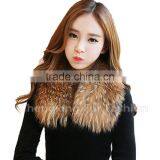 Collar-R2 Hot Selling Garment Fashion Accessories Detachable Raccoon Fur Collar thumbnail-2