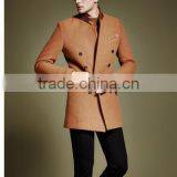 Winter Long Slim Fit Wool Blend Men Winter Coat thumbnail-6