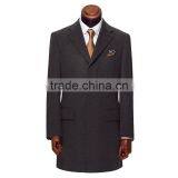 Men Coat Winter Wear Wool Fabric Grey Color thumbnail-1