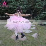 Pure White Tulle Girl Crochet Tutu Dress Beautiful Puffy Baby Dance Dress thumbnail-4