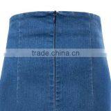 Women Fashion Denim Skirts 2016 thumbnail-4