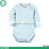 2017 Hot Selling Stripe Newborn Baby Romper Wholesale High Quality Baby Bodysuit thumbnail-4