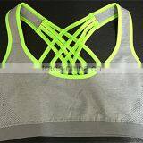 Ladies Beautiful and Comfortable Criss Cross Sports Bra thumbnail-1