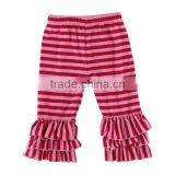 2015 New Design for Fall and Winter Polka Dot Ruffle Capri Pants thumbnail-5