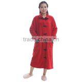 China Fashion Red Color Girl Sleepwear Bathrobe Set thumbnail-3