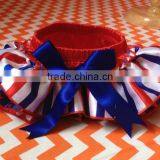 Newest Baby Girl Ruffle Satin Bloomer Wholesale Kids Diaper Cover thumbnail-1