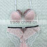 2017 Hot Sale Women Lace Stylish Push Up Bra And Panties Set Sexy Underwear thumbnail-1