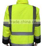 hi Vis Waterproof Reflective Winter Thick Jacket thumbnail-3