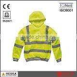 High Visibility Knitted Jersey hi Vis Sweatshirt With 3M 8906 Reflective Tape