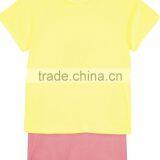 2017 Summer Season Custom Made Design for Kids Clothing T Shirt and Shorts Set thumbnail-5