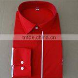 2016 Custom Huawei Logo Men Red Color Uniform , Men Work Shirt thumbnail-2