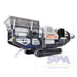 SBM Strong Adaptability Hydraulic-driven Track Mobile Crusher