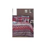Snowflake and Deer Design Cotton Bed Set All Size Duvet For Christmas Day