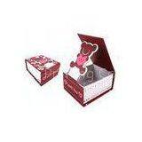 Custom Red Decorative Fancy Paper / Ivory Board Gift Packaging Box of AI / PDF / CDR thumbnail-1