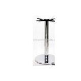 340-43C ROUND Shiny Chrome DINING Table Base