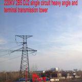 MEGATRO 220KV 2B5 DJ2 Single Circuit Heavy Angle and Terminal Transmission Tower thumbnail-5