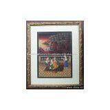 Elegant Painting of Raja & Dassi Enjoying in Palace thumbnail-1