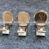 Wholesale Cheap OEM Logo Metal Suspender Clips thumbnail-5