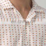 V-neck Comfortable Flame Retardant Hospital Clothing Patient Gown thumbnail-3